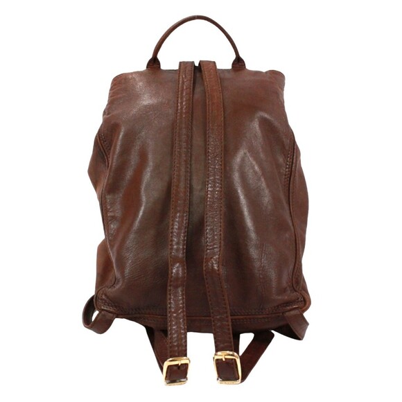 BOTTEGA VENETA Brown Leather Intrecciato Backpack main image 8